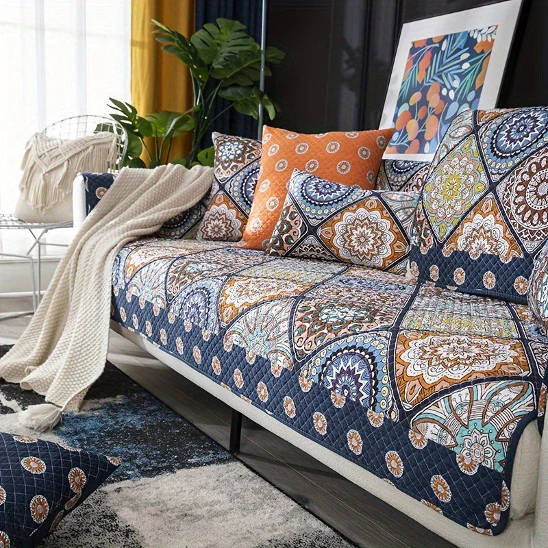 Boho Sofa Cover – Stylish, Durable Furniture Protector for Home - House Of Avana