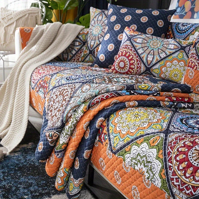 Boho Sofa Cover – Stylish, Durable Furniture Protector for Home - House Of Avana