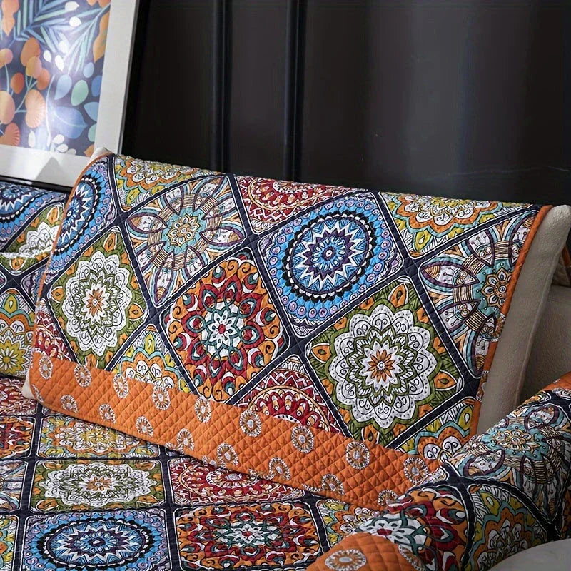 Boho Sofa Cover – Stylish, Durable Furniture Protector for Home - House Of Avana