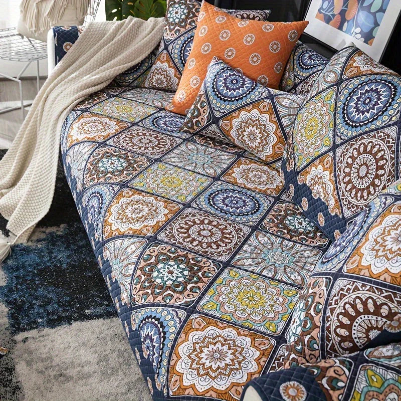 Boho Sofa Cover – Stylish, Durable Furniture Protector for Home - House Of Avana