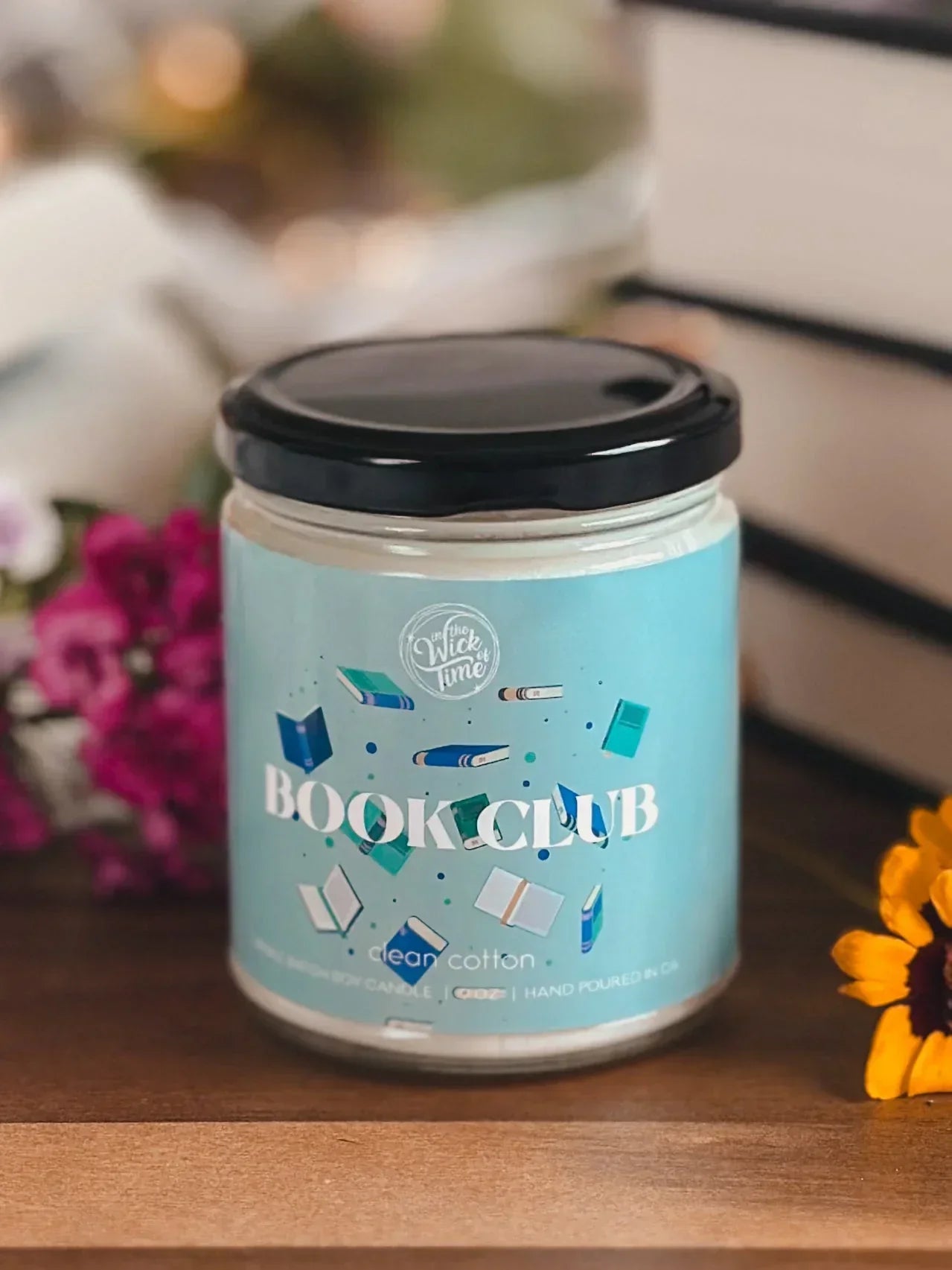 Book Club Candle 9 OZ In the Wick of Time