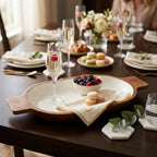 House of Avana Small Boat Mango Wood Serving Tray
