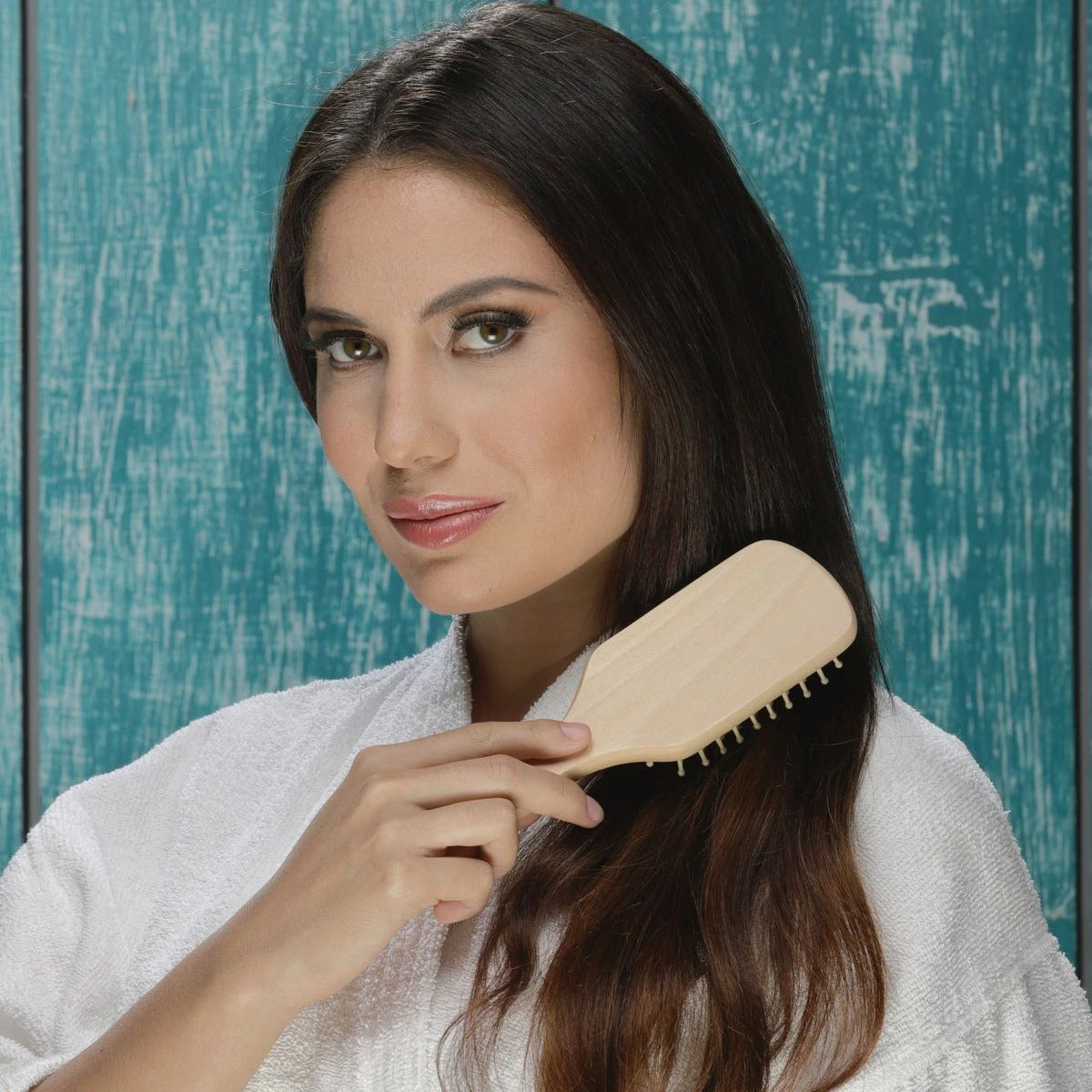 Natural Wooden Detangling Hair Brush