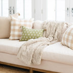 PATTERNED FAUX FUR THROW BLANKETS
