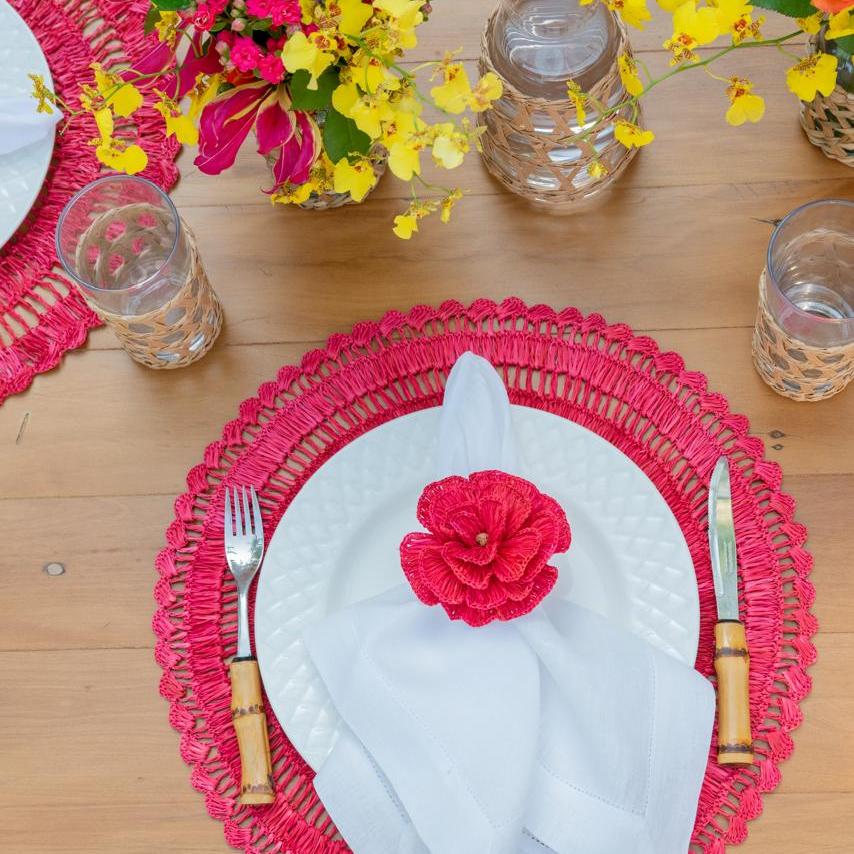 Buriti Straw Placemat Talah Home