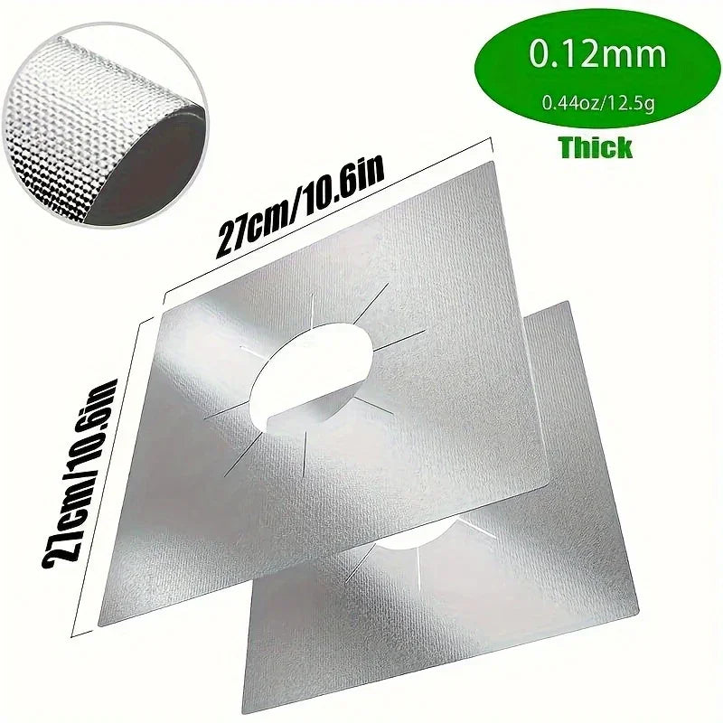 Burner Covers - Non-Stick Metal Reusable