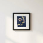 Butcher and Bee Framed Print