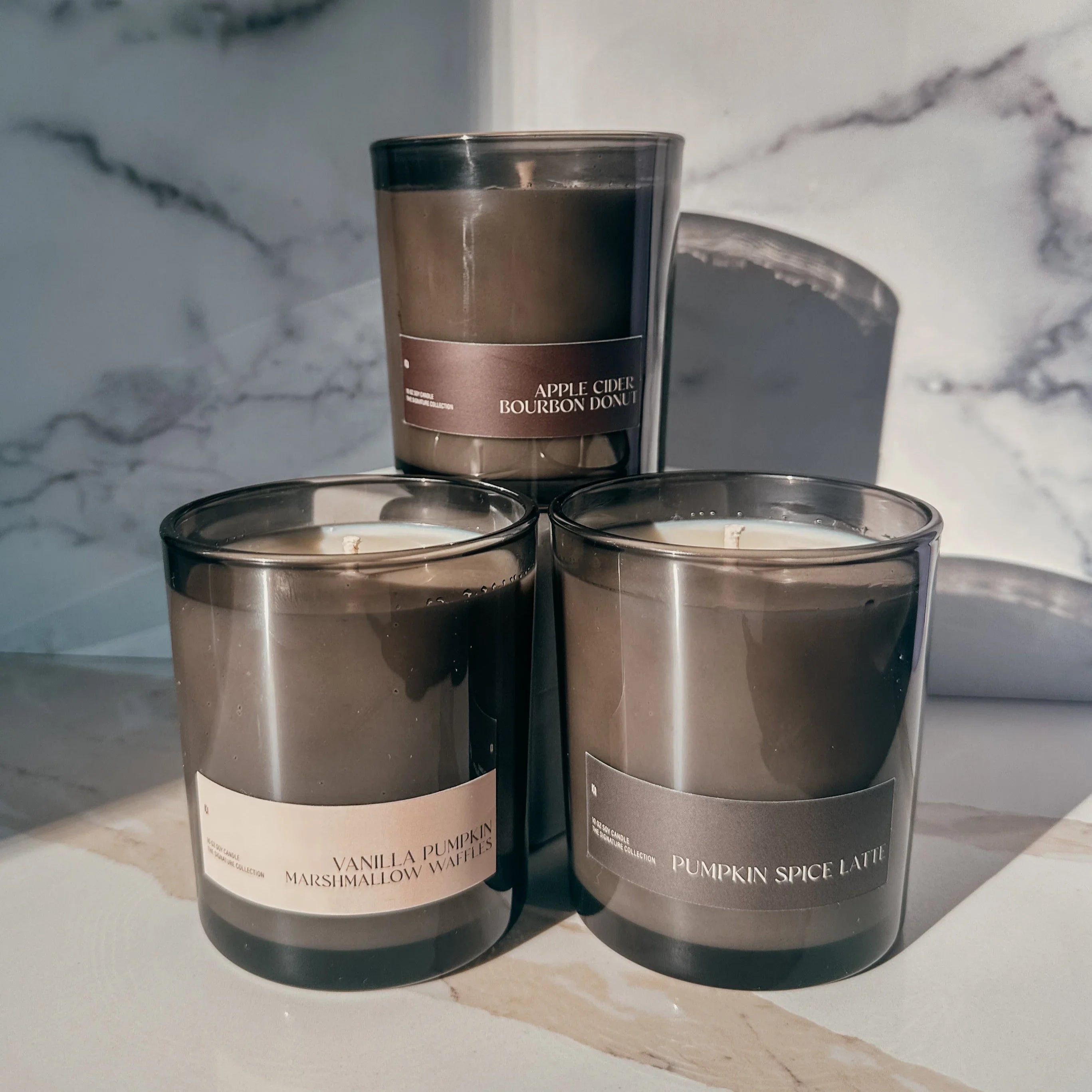 Apple Cider Bourbon Donut Soy Candle Pretty Honest Candles