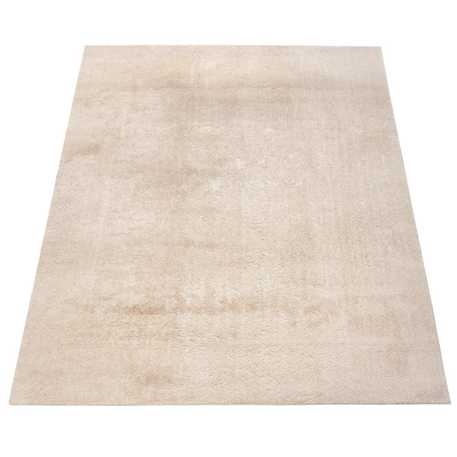 Soft Area Rug with Anti-Slip Backing Washable - Dark Beige RugYourHome