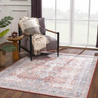 Ambre Washable Area Rug Hauteloom
