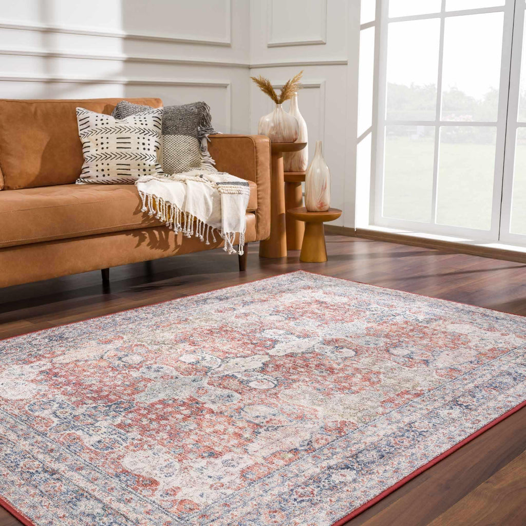 Ambre Washable Area Rug Hauteloom