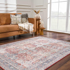 Ambre Washable Area Rug Hauteloom