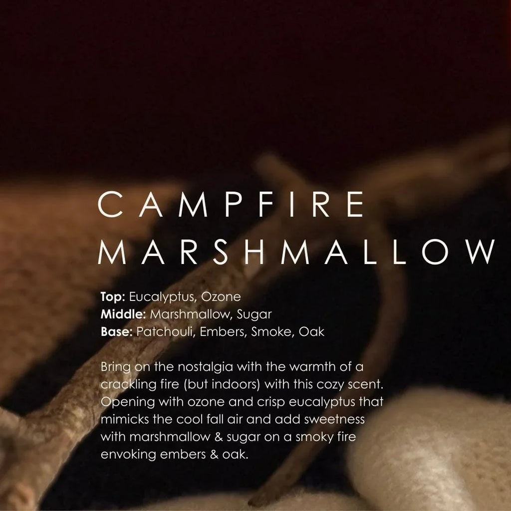 Campfire Marshmallow Candle Grand Candles LLC