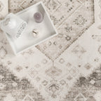 Modern Area Rug Cambridge with Vintage Faded Look RugYourHome
