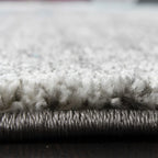 Modern Area Rug Canvas Artful Design in Grey RugYourHome