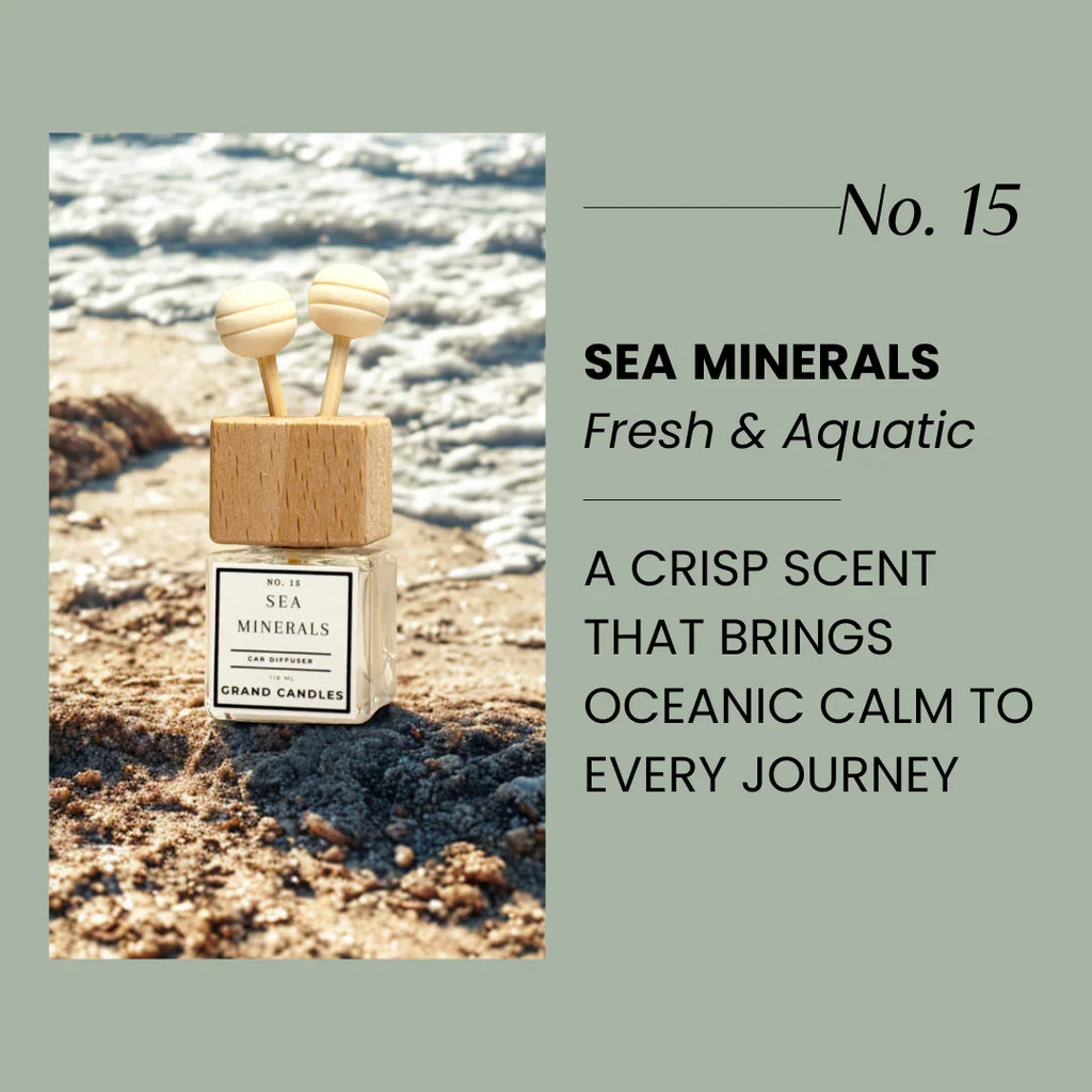 Sea Minerals Car Diffuser Grand Candles LLC