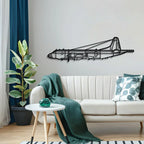Cp-140 Aurora Metal Aircraft Wall Art - Ncp0543, detail shot - House Of Avana