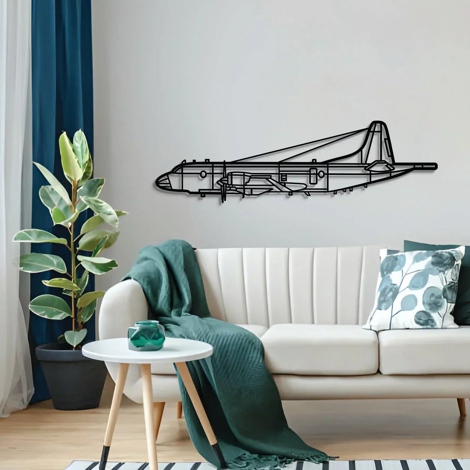 Cp-140 Aurora Metal Aircraft Wall Art - Ncp0543, detail shot - House Of Avana