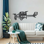 Ca.3 Metal Aircraft Wall Art - Ncp0534, detail shot - House Of Avana