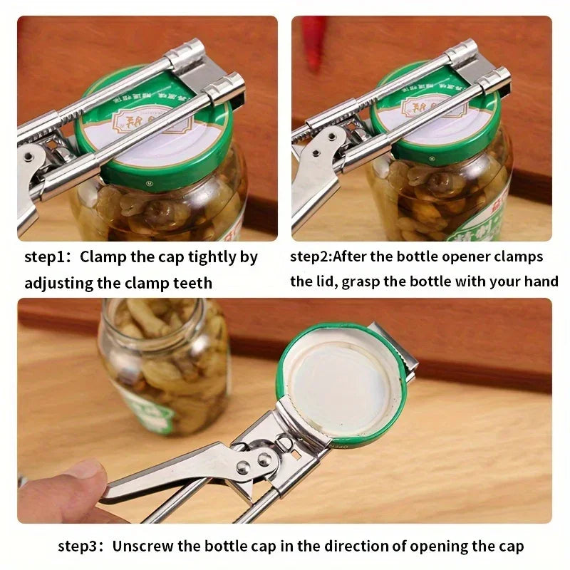 Can Opener - Adjustable Metal
