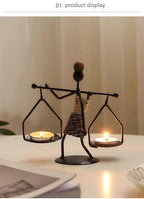 Candle Holder - Vintage Metal