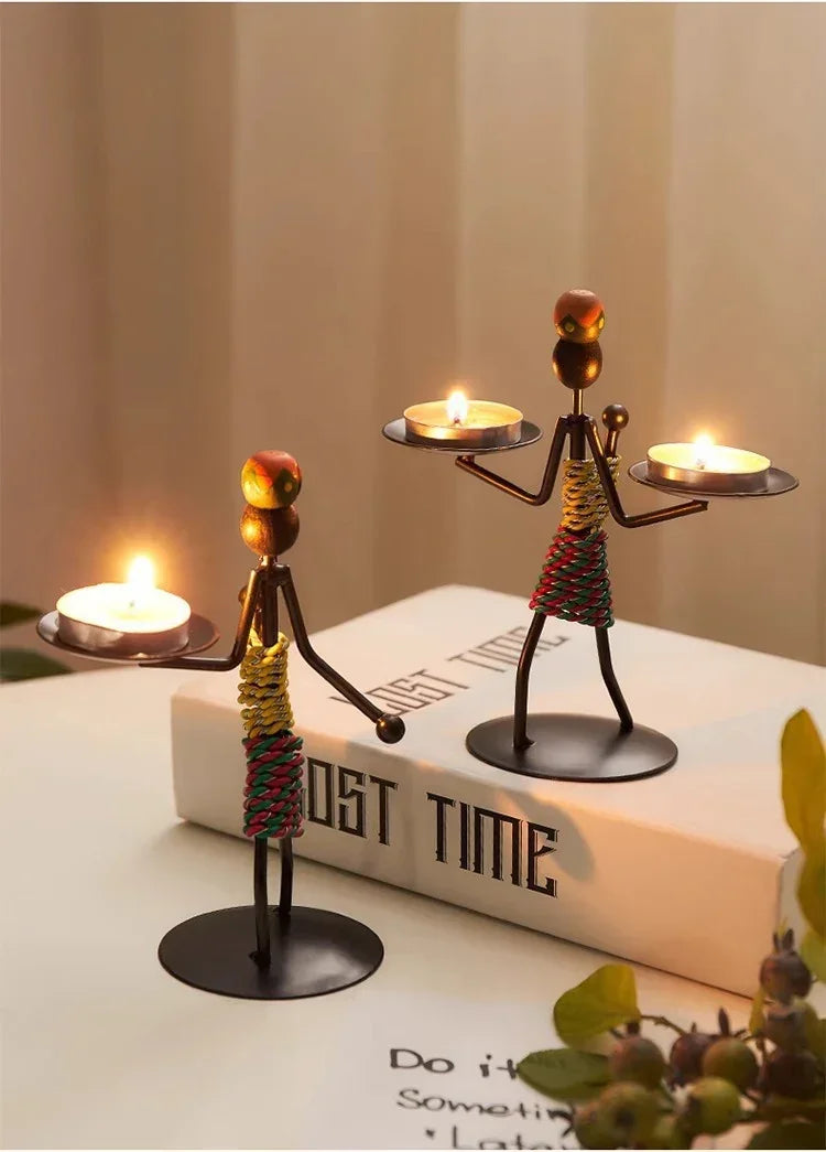Candle Holder - Vintage Metal