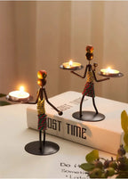 Candle Holder - Vintage Metal