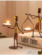 Candle Holder - Vintage Metal