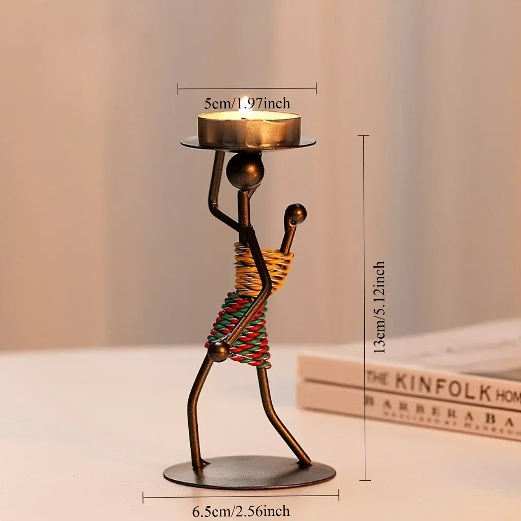 Candle Holder - Vintage Metal