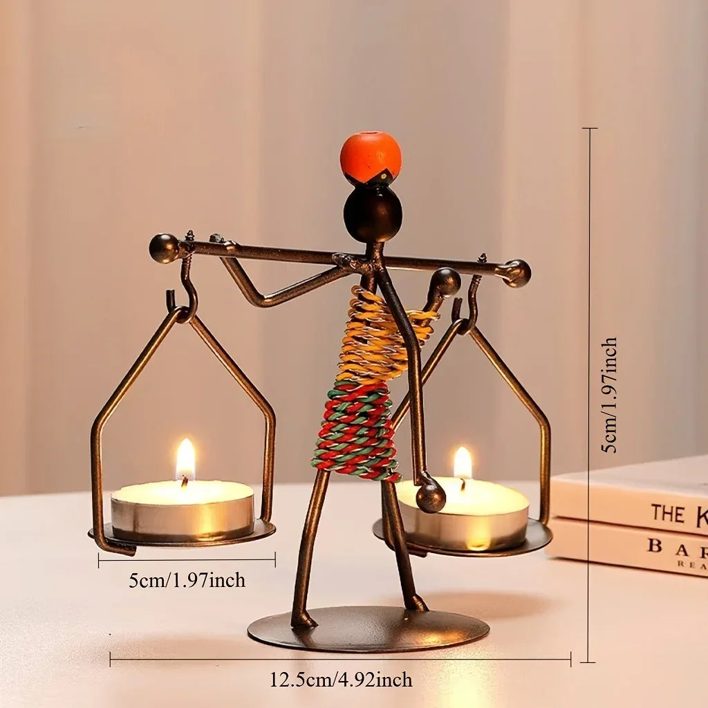 Candle Holder - Vintage Metal
