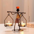 Candle Holder - Vintage Metal