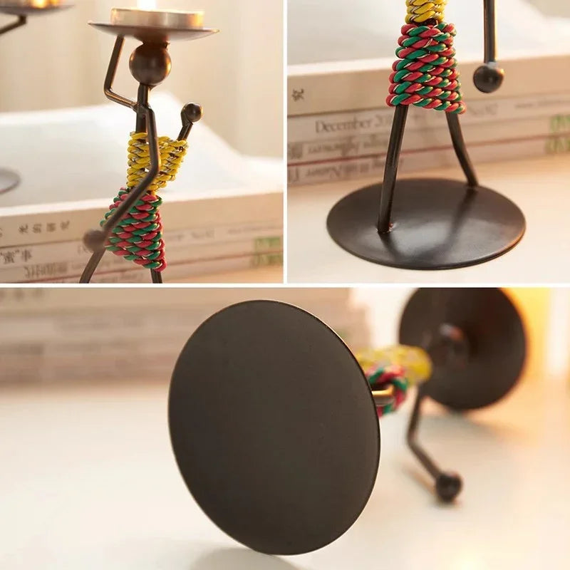 Candle Holder - Vintage Metal