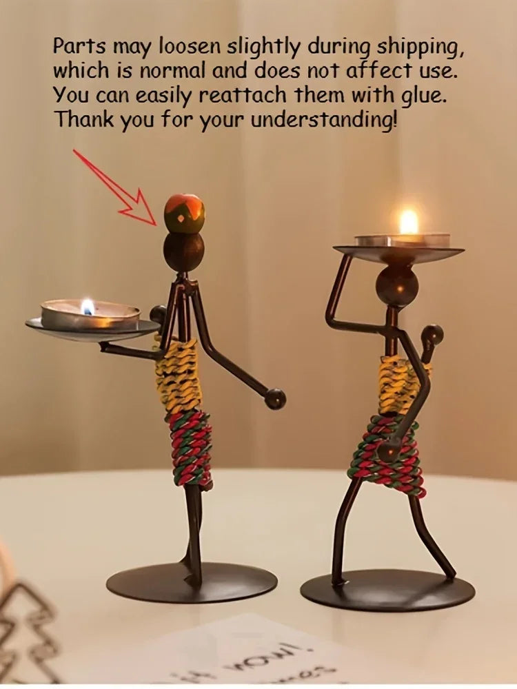 Candle Holder - Vintage Metal