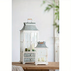 S Exquisite Wooden Candle Lantern Decorative Set for Home, Garden, and Wedding Decor - Large and Small... - House Of Avana