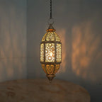 Candle Lantern - Hanging Cast Iron
