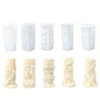 Candle Mold - Romantic Wax Irregular, texture detail - House Of Avana