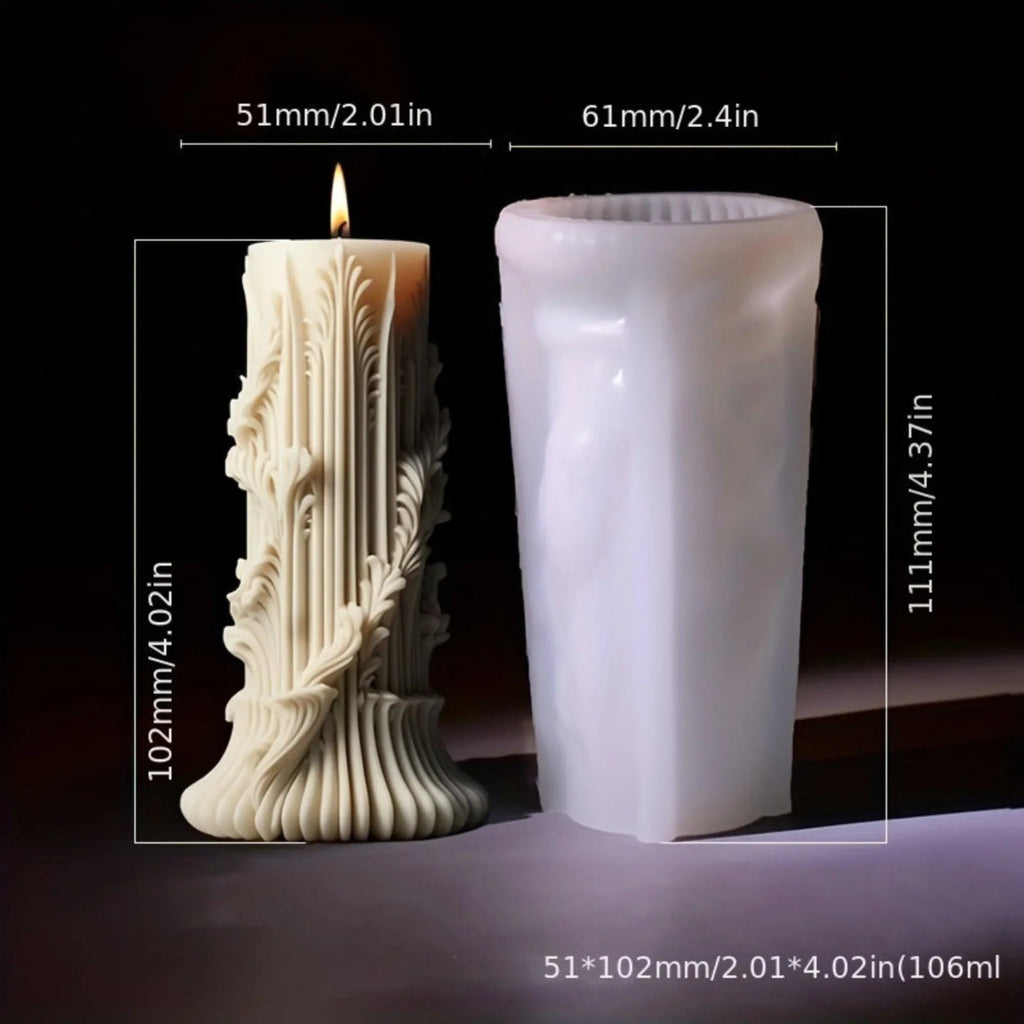 Candle Mold - Romantic Wax Irregular, lifestyle image - House Of Avana