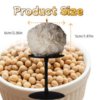 Candle - Scented White Soy Wax 8oz, angled view - House Of Avana [[SKU:HOA-CAN-022]]