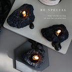 S Combination Pack of Meteorite Stone Candles, Creative Home Decorations, Creative Small Gifts for... - House Of Avana [[SKU:HOA-CAN-020]]