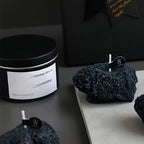 S Combination Pack of Meteorite Stone Candles, Creative Home Decorations, Creative Small Gifts for... - House Of Avana