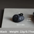 S Combination Pack of Meteorite Stone Candles, Creative Home Decorations, Creative Small Gifts for... - House Of Avana