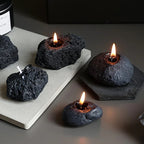 S Combination Pack of Meteorite Stone Candles, Creative Home Decorations, Creative Small Gifts for... - House Of Avana [[SKU:HOA-CAN-020]]