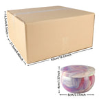 72-pack Smokeless Marble Scented Soy Wax Candles, angled view - House Of Avana