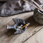 S Cast Iron Country Creative Dinner Candlestick Retro Decoration Oil Lamp Outdoor Old Props Bird Home... - House Of Avana