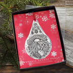 Candy Cane Gnome Ornament