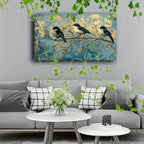 Wooden Framed Canvas Painting Artistic Printing, Corridor Home Living Room Decoration Suspensibility... - House Of Avana