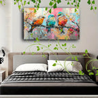 Wooden Framed Canvas Painting Artistic Printing, Corridor Home Living Room Decoration Suspensibility... - House Of Avana