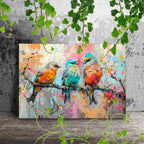 Wooden Framed Canvas Painting Artistic Printing, Corridor Home Living Room Decoration Suspensibility... - House Of Avana