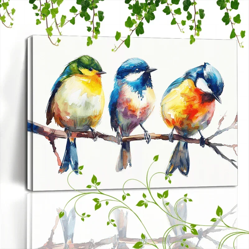 Wooden Framed Canvas Painting Artwork Very Suitable for Office Corridor Home Living Room... - House Of Avana