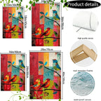 Wooden Framed Canvas Painting Artistic Printing, Corridor Home Living Room Decoration Suspensibility... - House Of Avana
